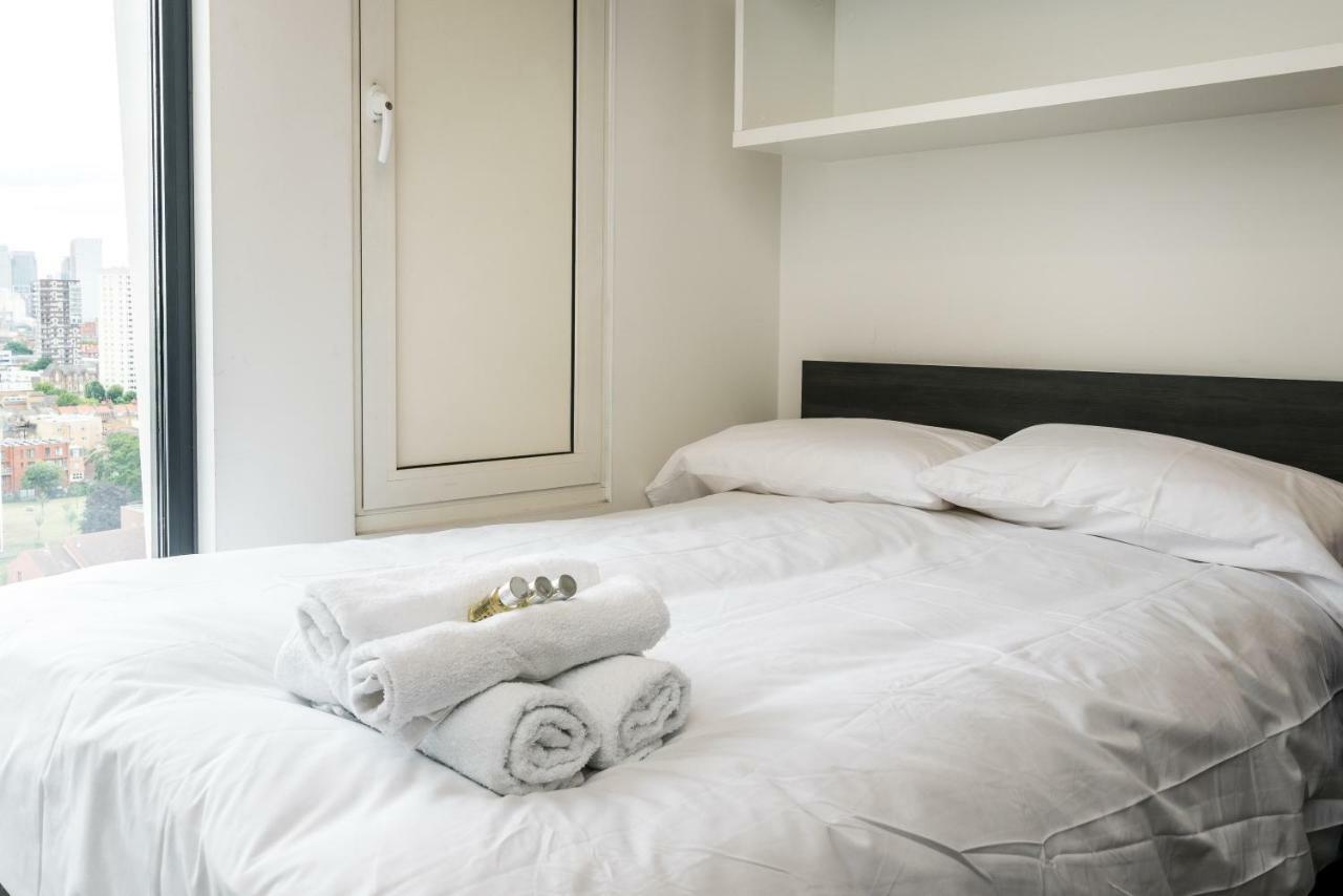 לונדון Hashtag Aldgate Campus Accommodation חדר תמונה